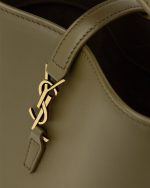 YSL Le 37 Mini in Shiny Leather - Image 6